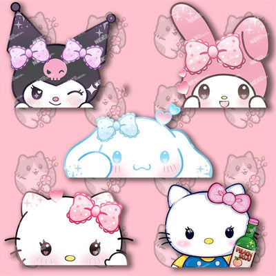 Window Cling Sanrio Stickers