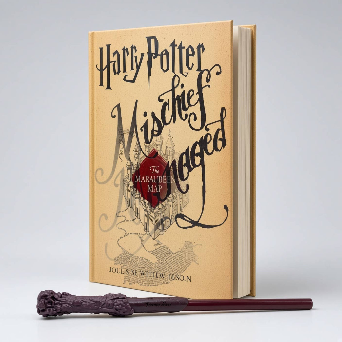 HARRY POTTER JOURNAL W/WAND