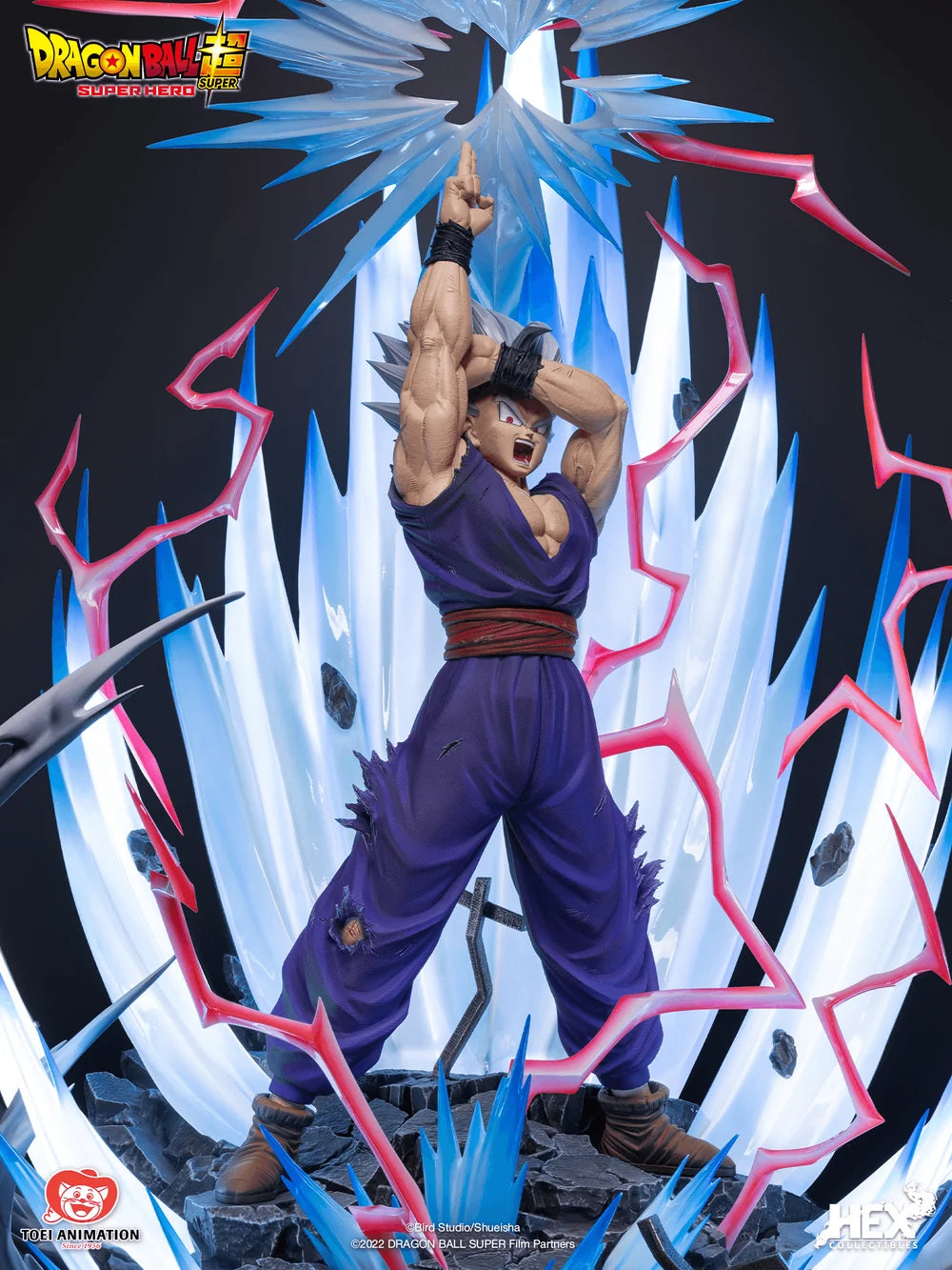 PRE-ORDER HEX Collectibles Dragon Ball Super: SUPER HERO Son Gohan 1:4 Scale Statue