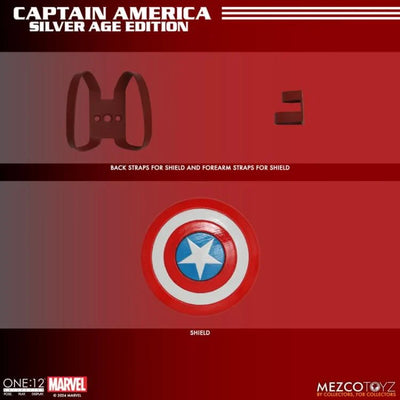 PRE-ORDER Marvel Comics One:12 Collective Captain America (Silver Age)