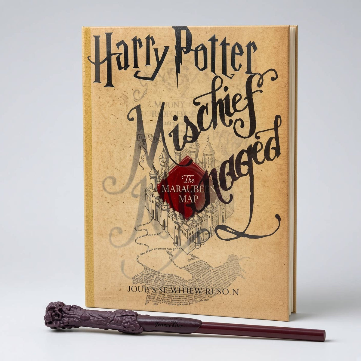 HARRY POTTER JOURNAL W/WAND