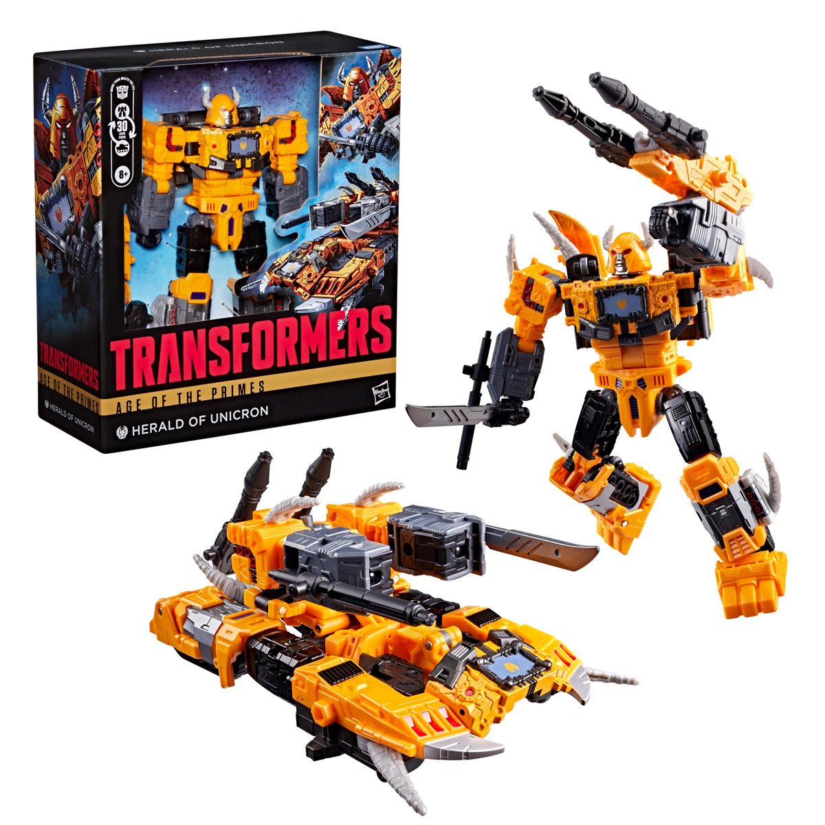 Transformers Generations Age of the Primes Leader Class Herald of Unicron