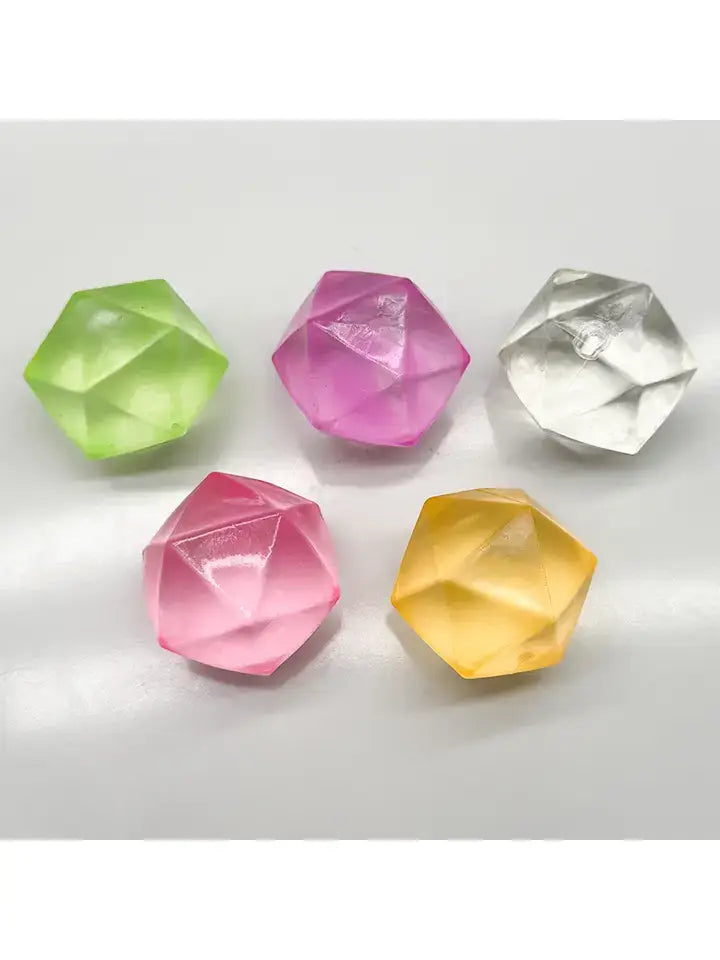 Maltose Stress Relief Ball, diamond, drop glitter squishy toy-random color
