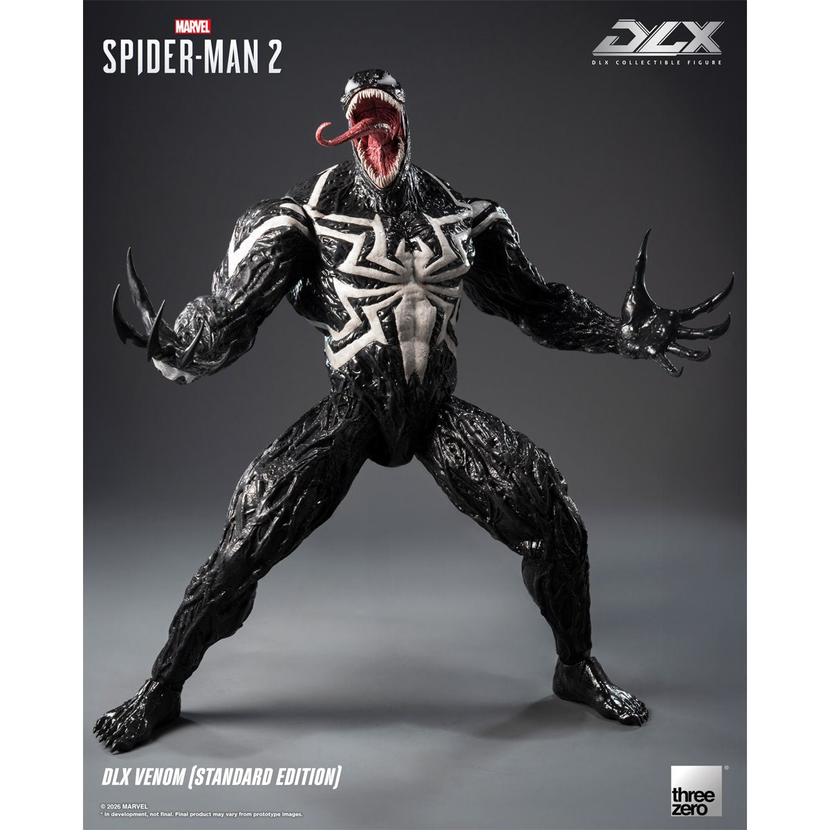 PRE-ORDER Threezero Marvel's Spider-Man 2 Venom Standard Edition DLX Action Figure