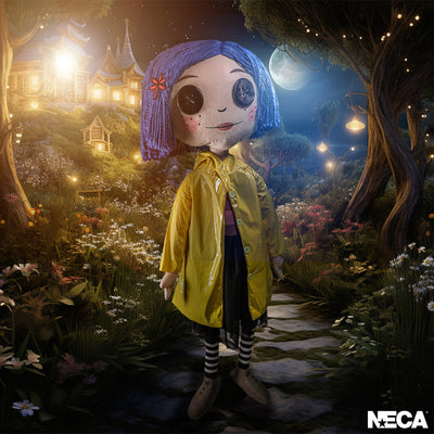 PRE-ORDER CORALINE WITH BUTTON EYES 5’ LIFE-SIZE PLUSH