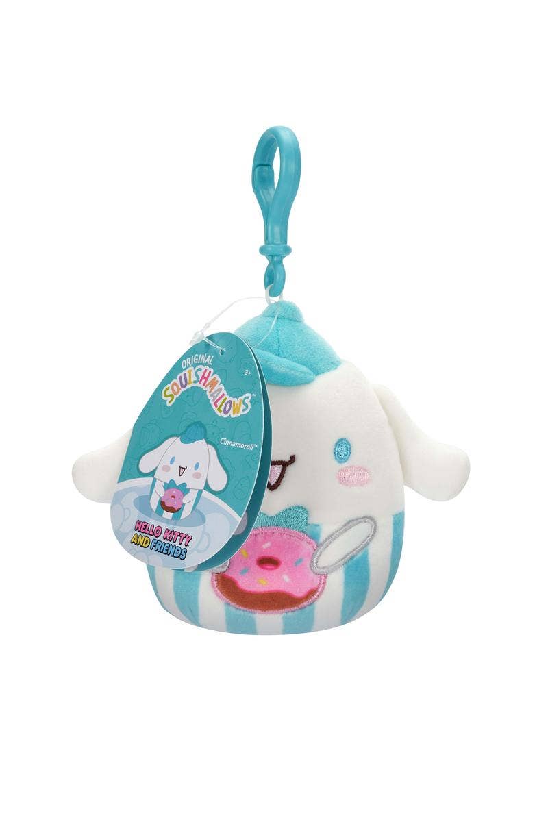 Squishmallows Hello Kitty Food Truck Clips