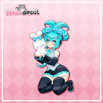 Pretty Miku Stickers Window Cling