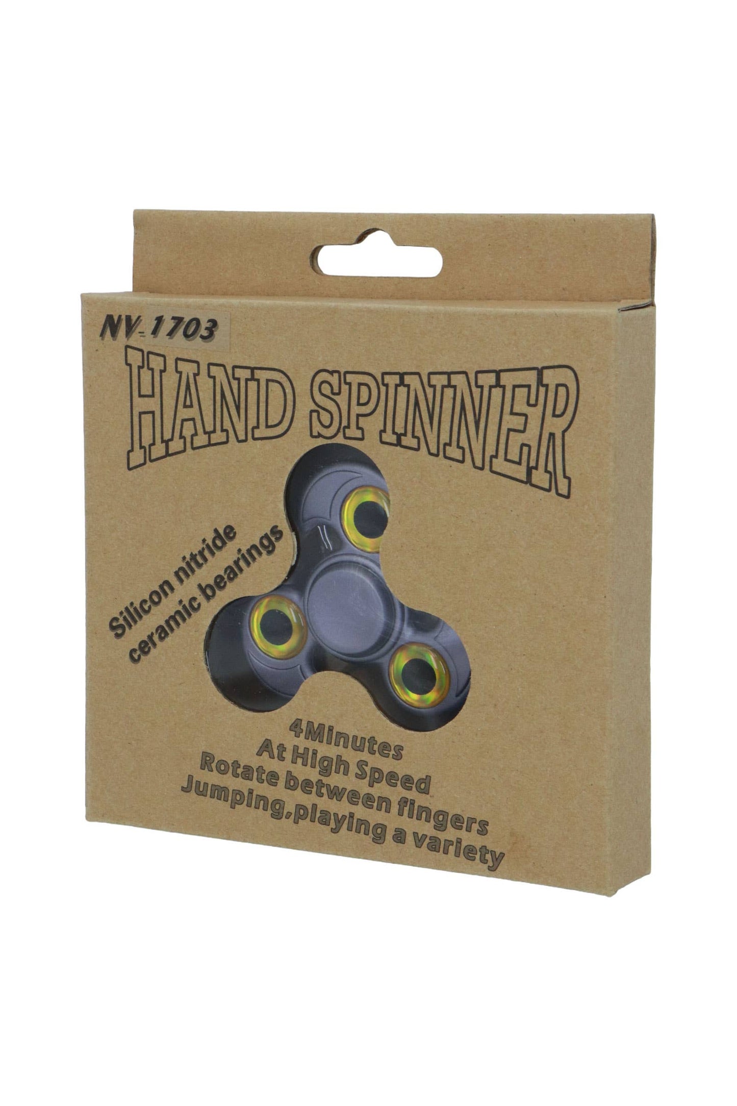 Metallic Colorful Eye High Speed Fidget Spinner Toy