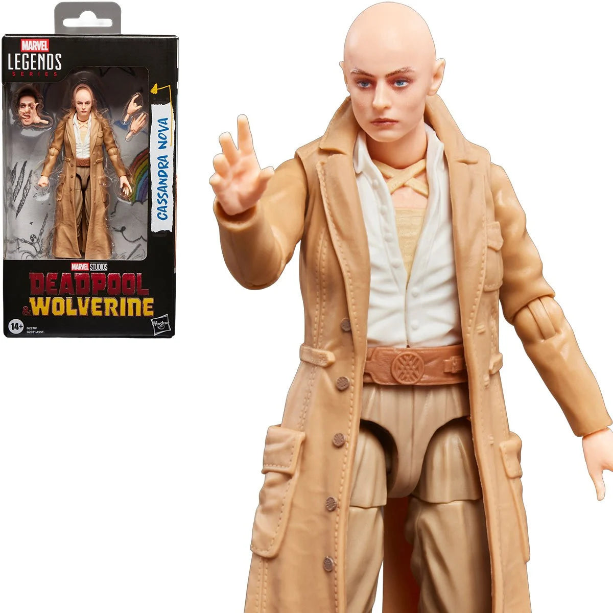 Deadpool & Wolverine Marvel Legends Cassandra Nova 6" Action Figure