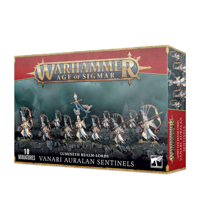 Warhammer Age of Sigmar Lumineth Realm-Lords Vanari Auralan Sentinels