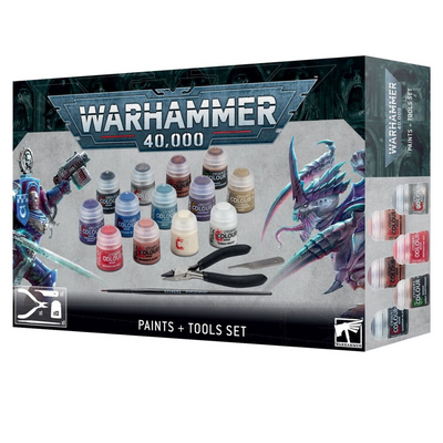 Warhammer - 40k: Paints + Tools Set (10E)