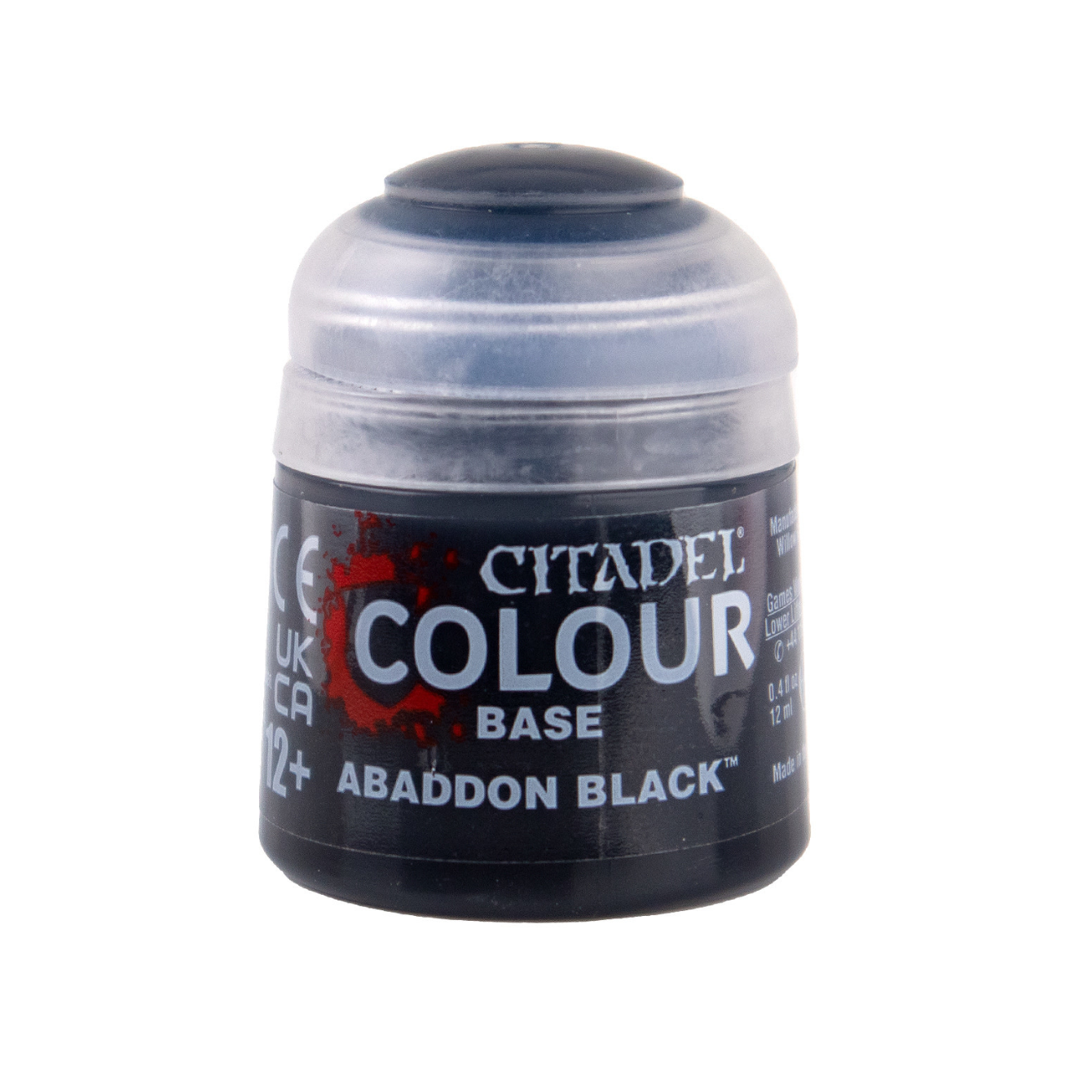 Citadel Base Paint: Abaddon Black 12ml