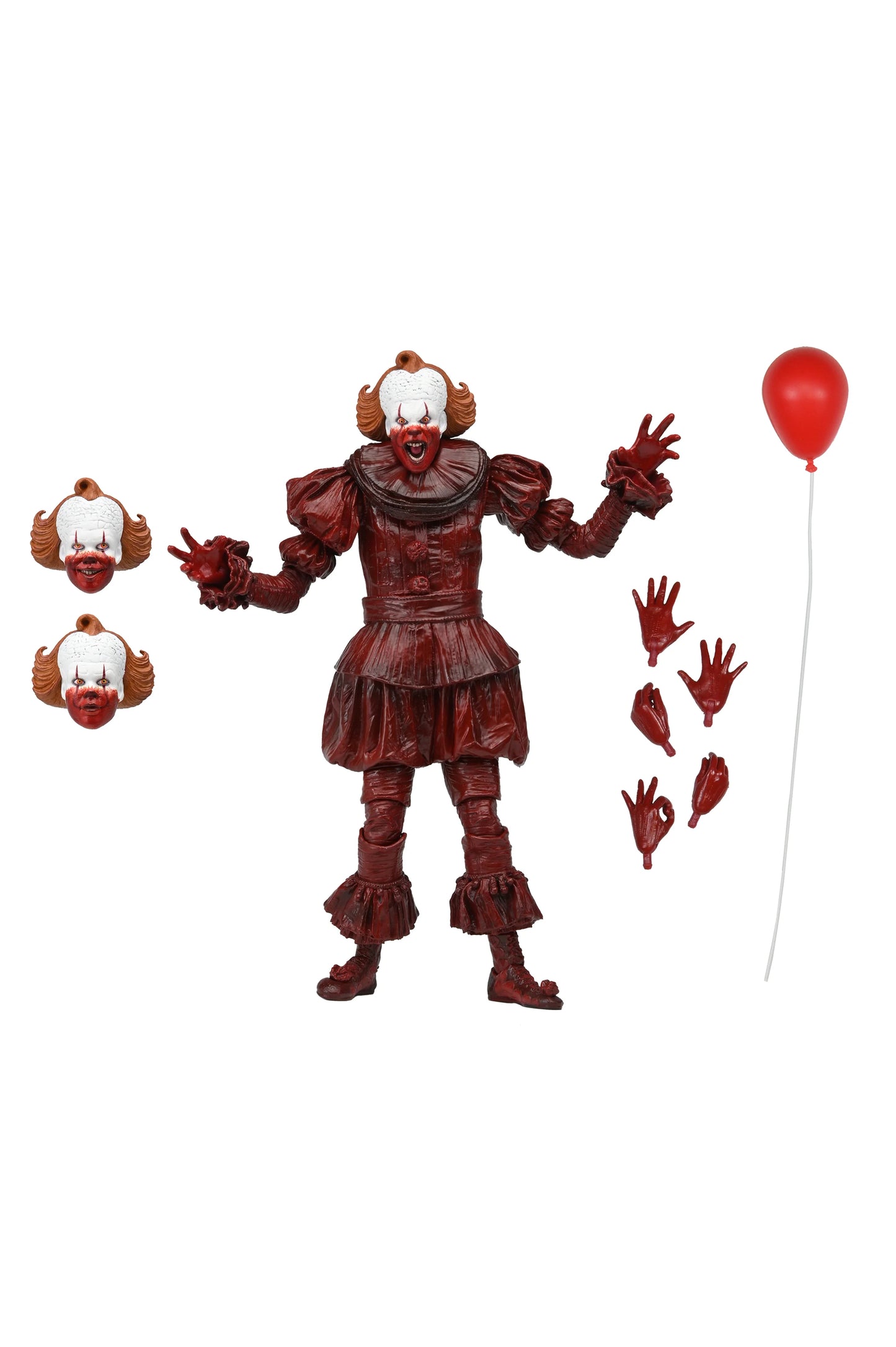 PRE-ORDER WELCOME TO DERRY - 7 INCH SCALE ACTION FIGURE - ULTIMATE BLOOD PENNYWISE