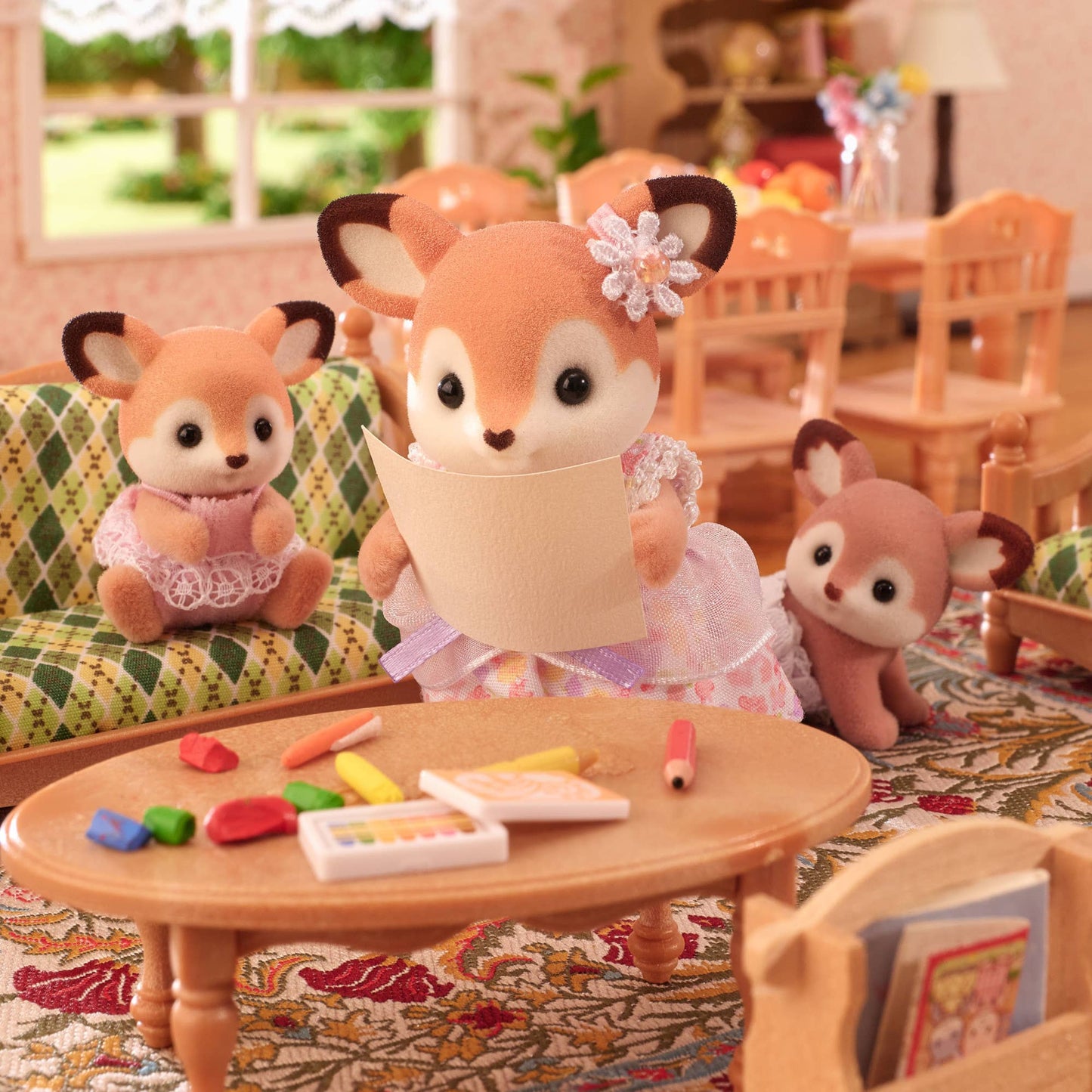 Calico Critters Deer Twins, 2 Collectible Doll Figures