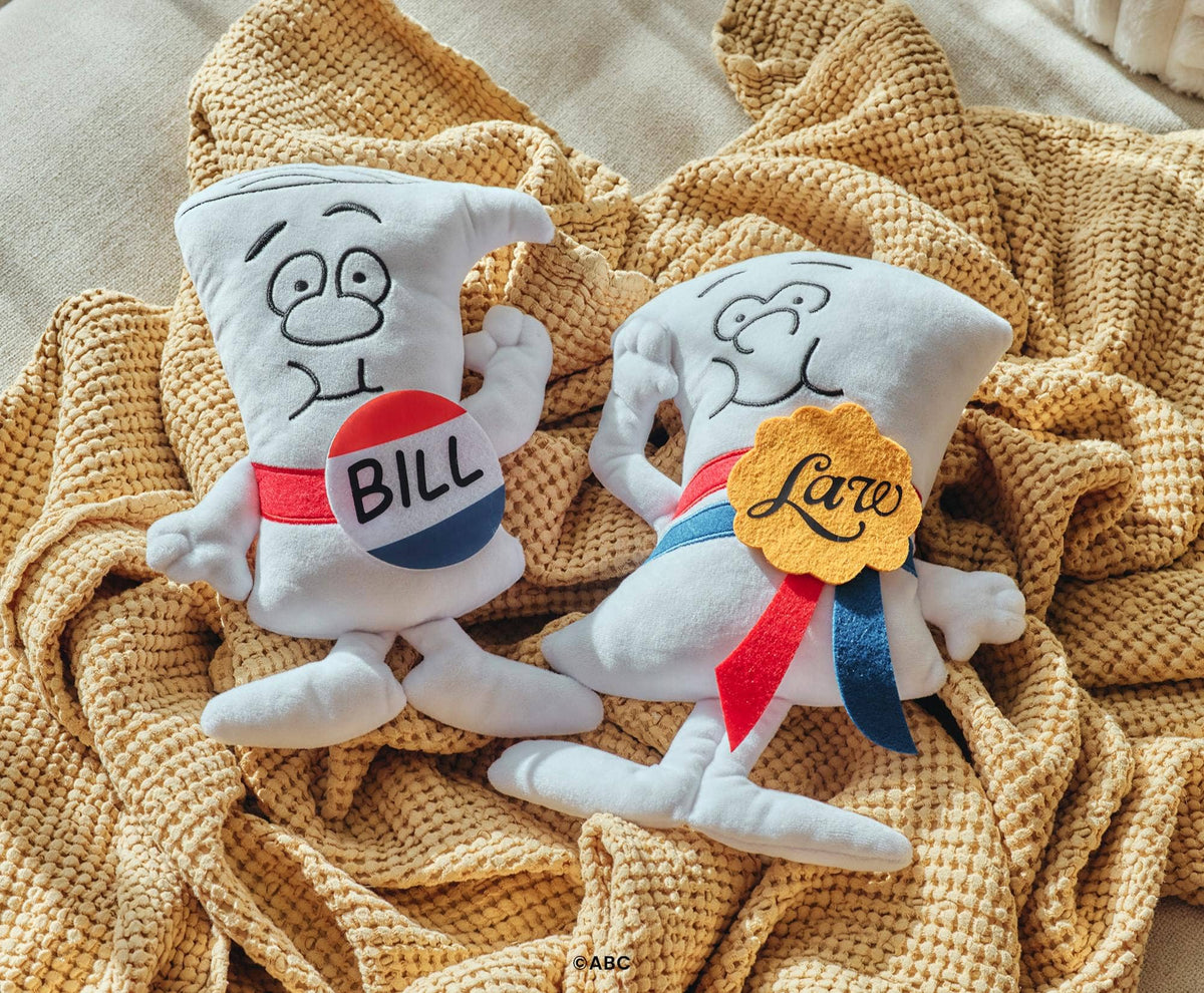 Schoolhouse Rock! Bill 9.5-Inch Collector Plush
