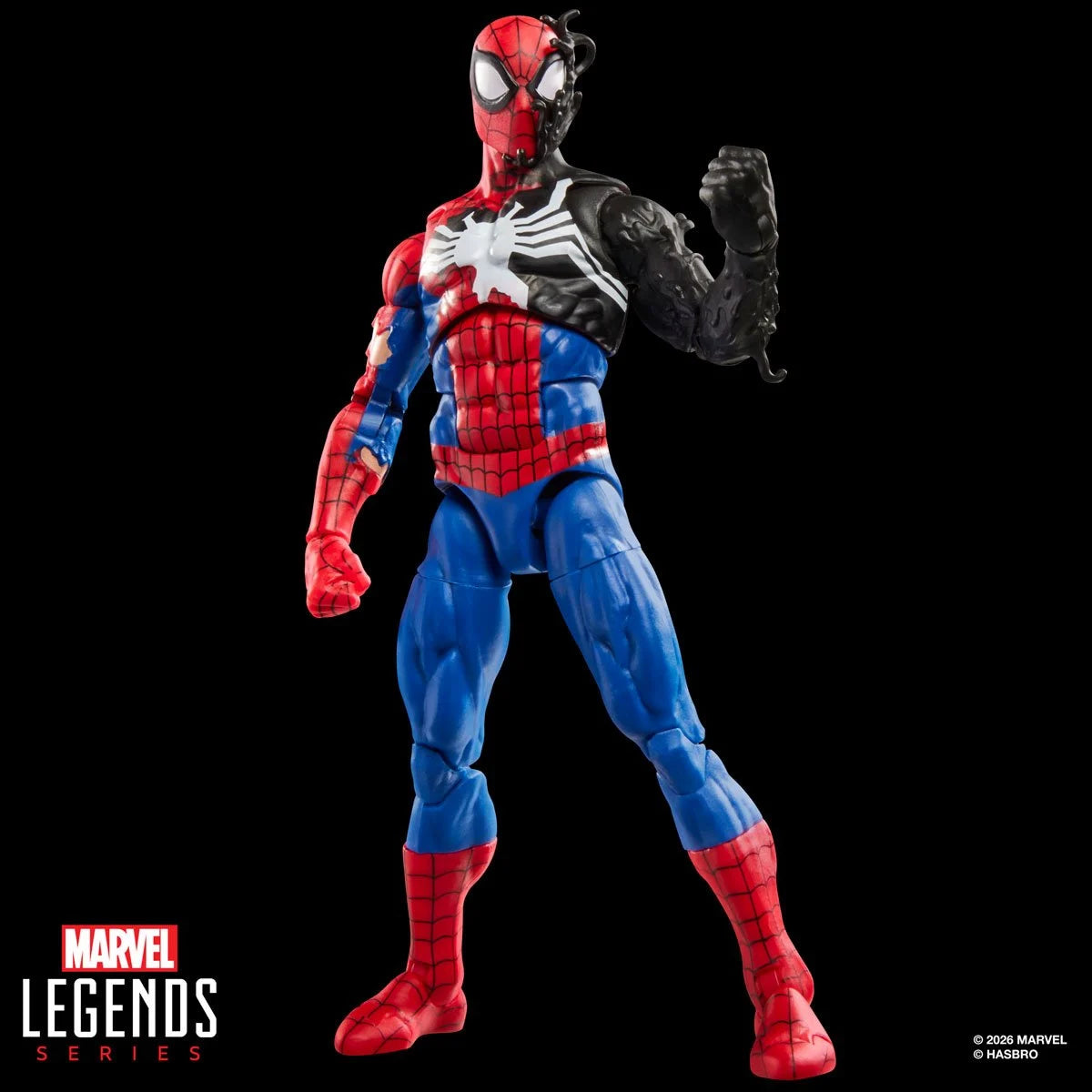 Marvel Legends Secret Wars Spider-Man Alien Costume 6" Action Figure