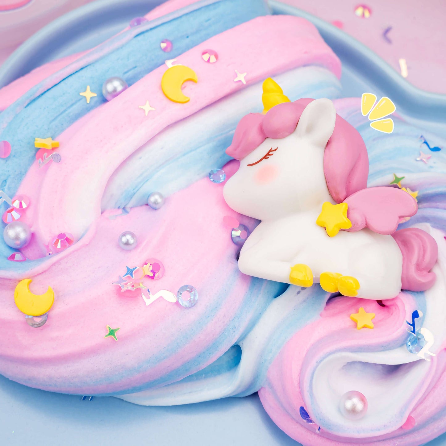 Unicorn Tales Sunbeam Serenade Butter Slime