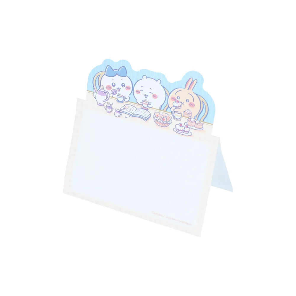 MESSAGE MEMO CHIIKAWA WT TEATIME A -S11 "Chiikawa" Sun Star Message Memo
