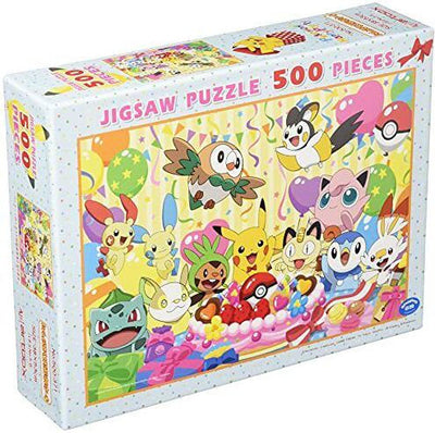 Pokemon - Lets Eat Together! Celebration Cake 500 Piece Jigsaw Puzzle