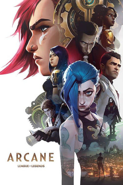 League Of Legends Anime Poster Size 24X36