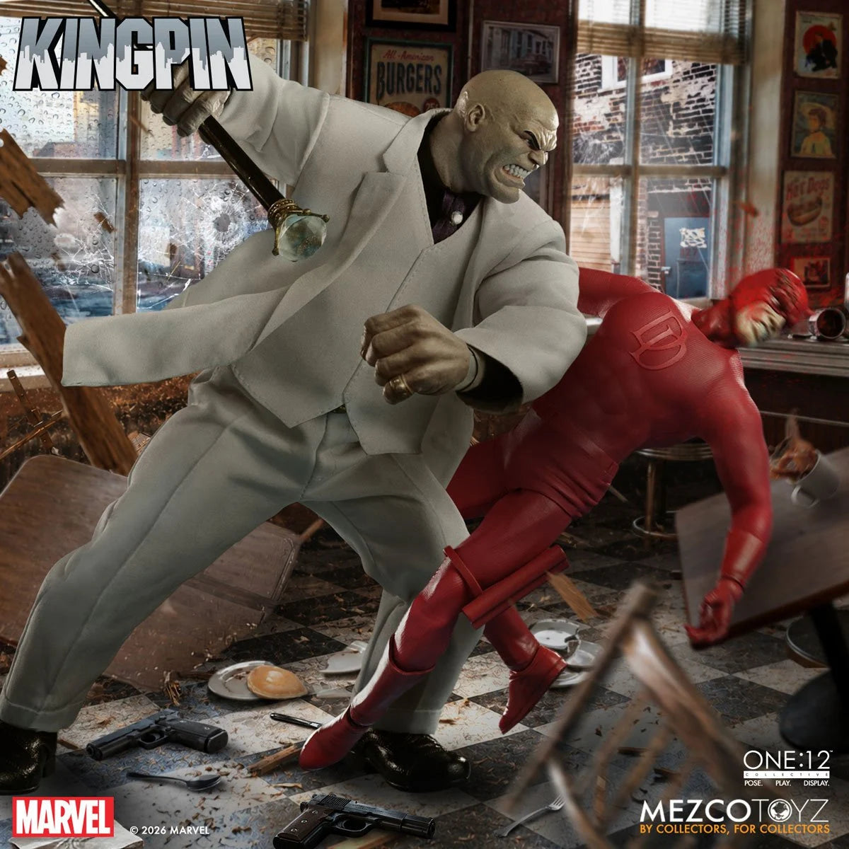 PRE-ORDER Mezco One:12 Collective Kingpin Action Figure