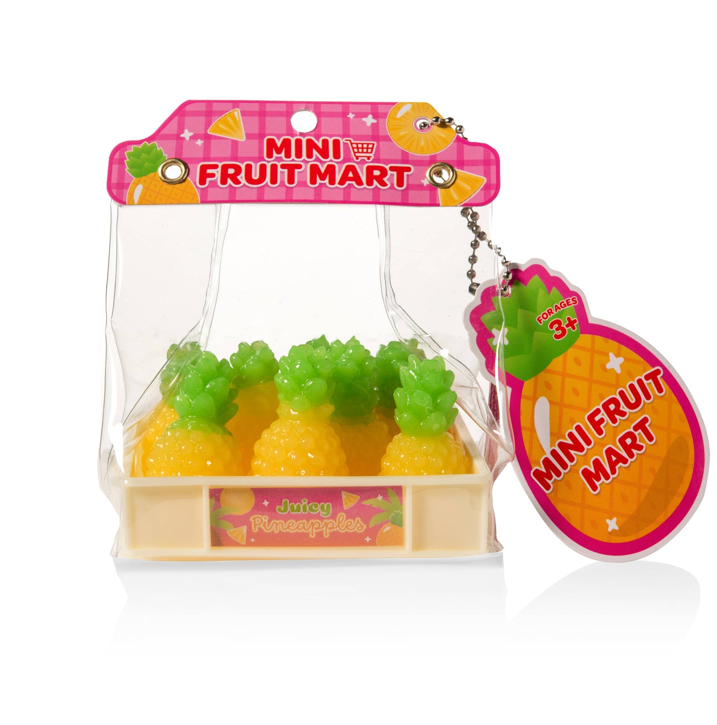 Mini Fruit Mart Taba Squishy Toy Pineapple