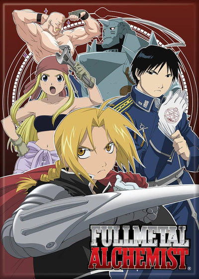 Fullmetal Alchemist Group on Red Magnet