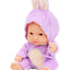 Animal Pajama Cozy Costume Cute Baby Doll Toy - 9 Pcs