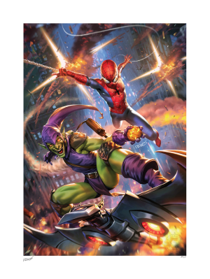 Amazing Spider-Man vs Green Goblin- FRAMED