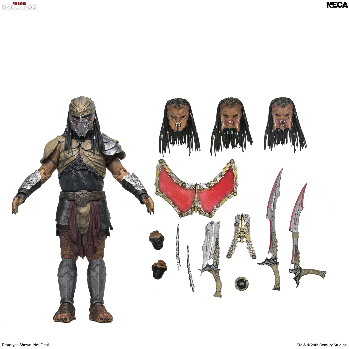 PRE-ORDER NECA Predator Badlands Ultimate Kwei Predator Dek's Brother 7" Action Figure