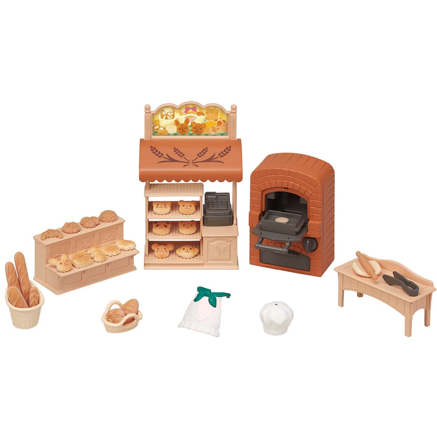 Calico Critters Bakery Shop Starter Set, Dollhouse Playset