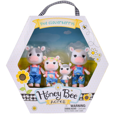 Honey Bee Acres The Cloverberrys Cow Family Set