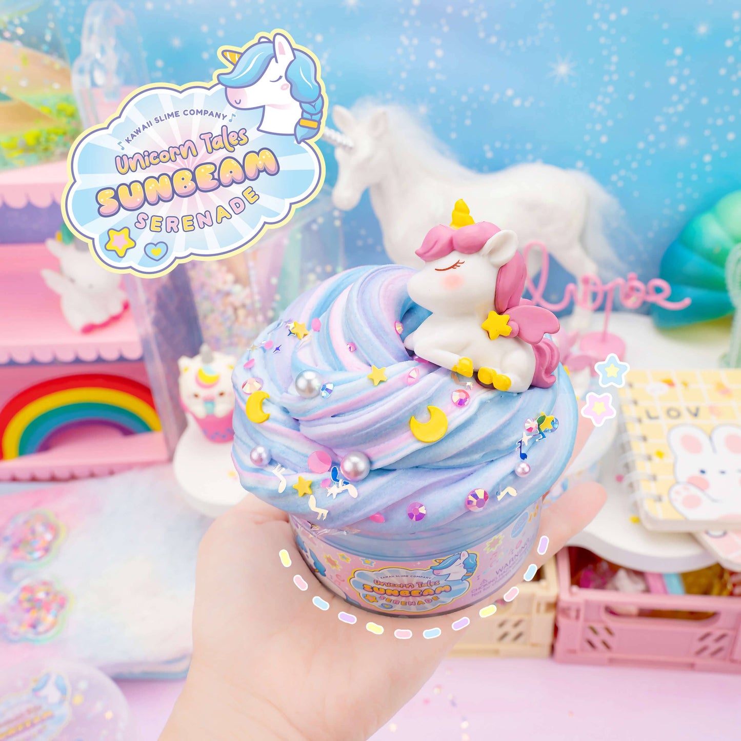 Unicorn Tales Sunbeam Serenade Butter Slime