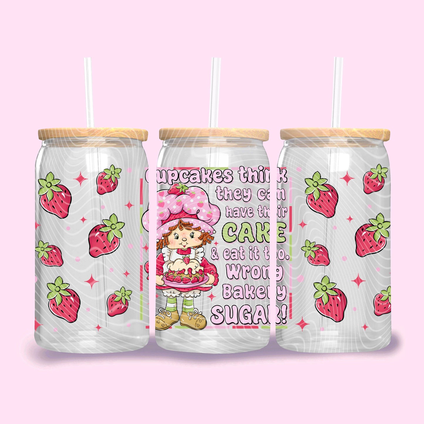 Life is Sweet Variations Glass Tumbler - 16oz