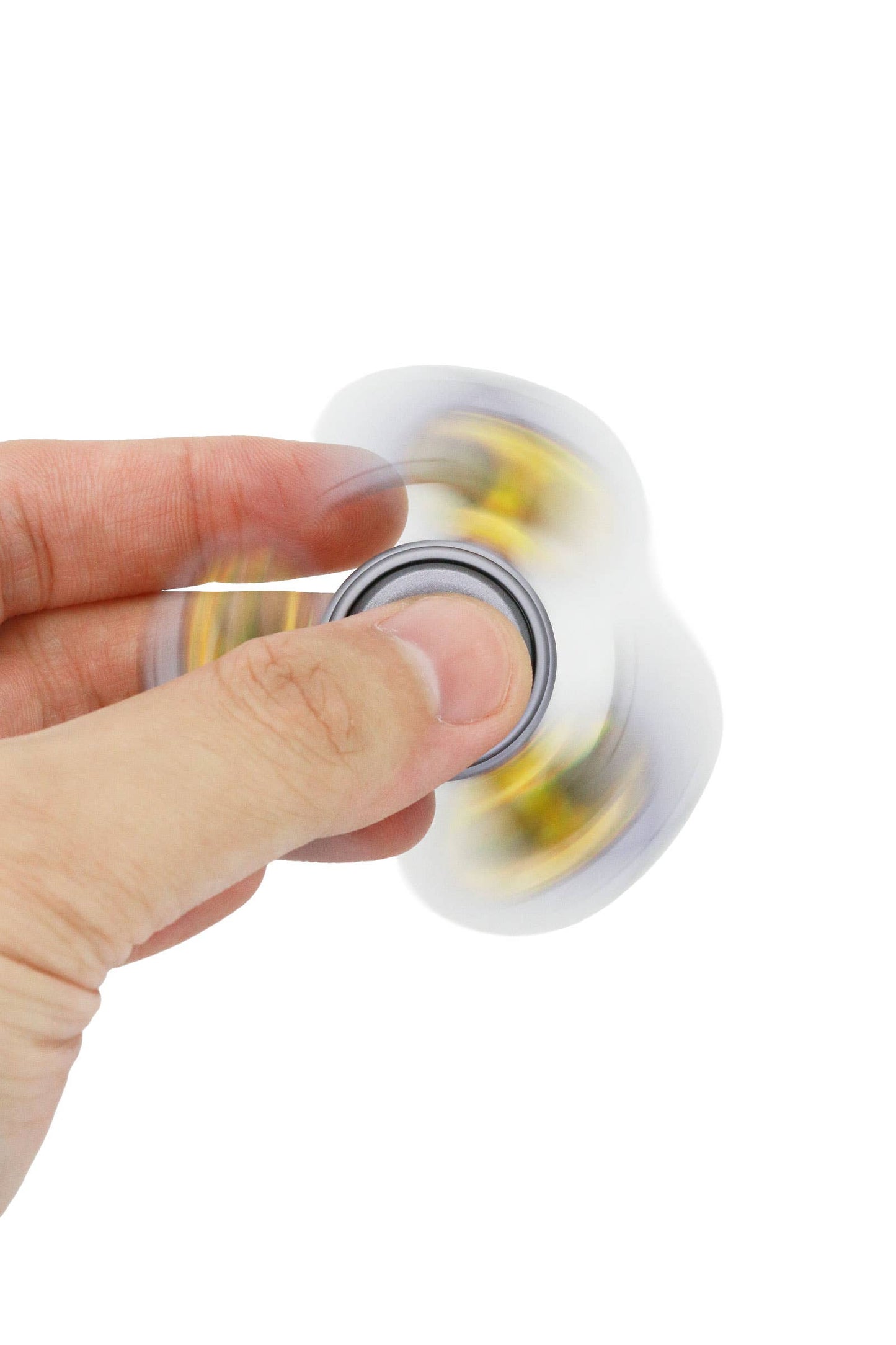 Metallic Colorful Eye High Speed Fidget Spinner Toy