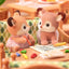 Calico Critters Deer Twins, 2 Collectible Doll Figures