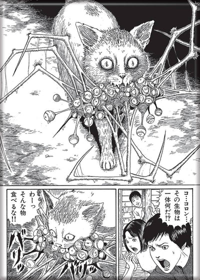 Junji Ito Maniac Junji Ito Cat With Monster Magnet