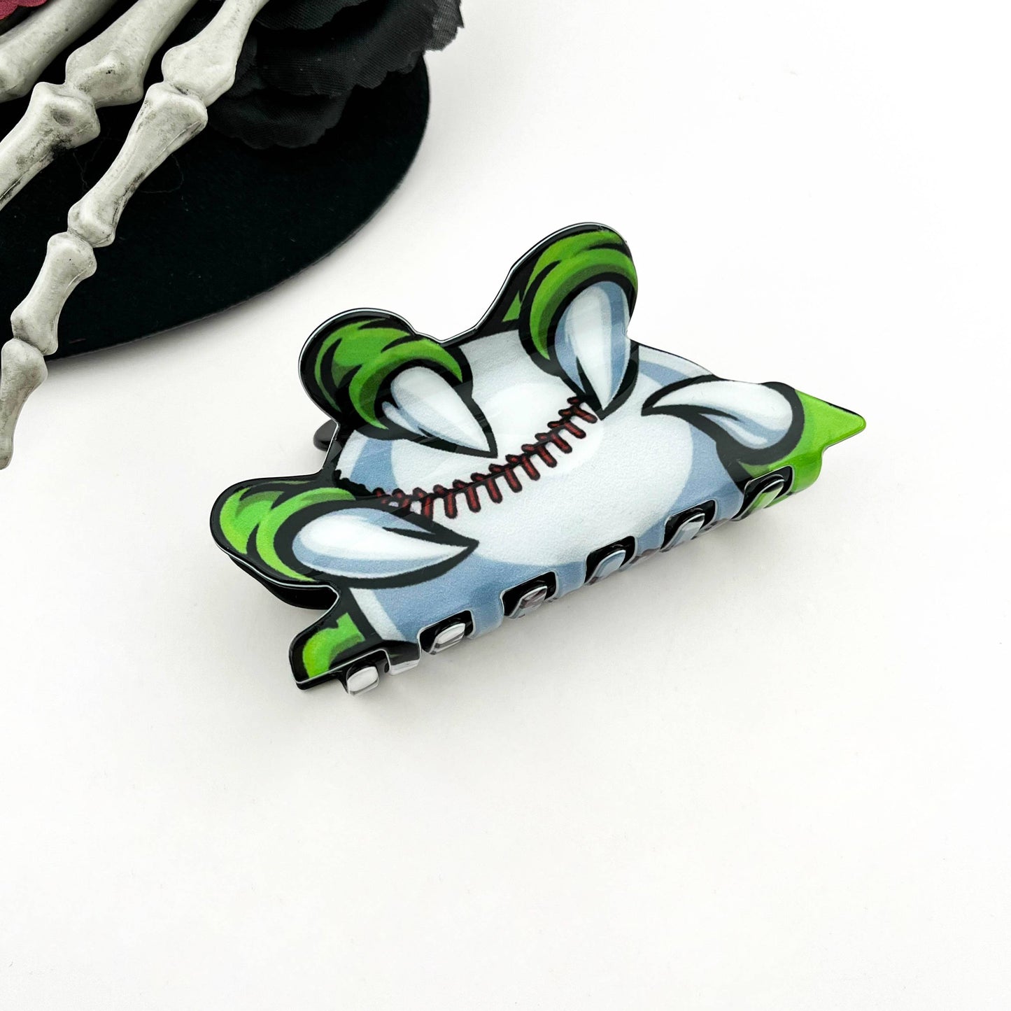 Halloween Horror Hair Claw, Quirky Holiday Hair Accessory