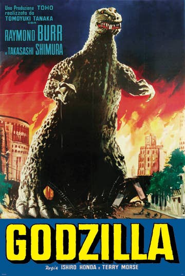 Godzilla Blue Version B 24X36