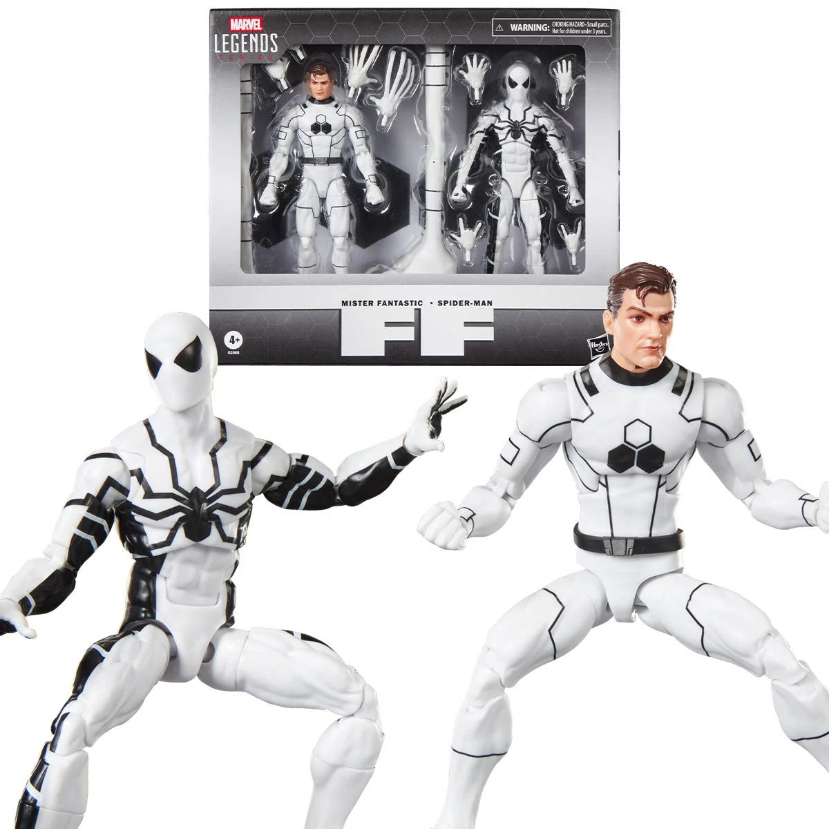 Marvel Legends Future Foundation Mister Fantastic & Spider-Man 6-Inch Action Figure Two-Pack