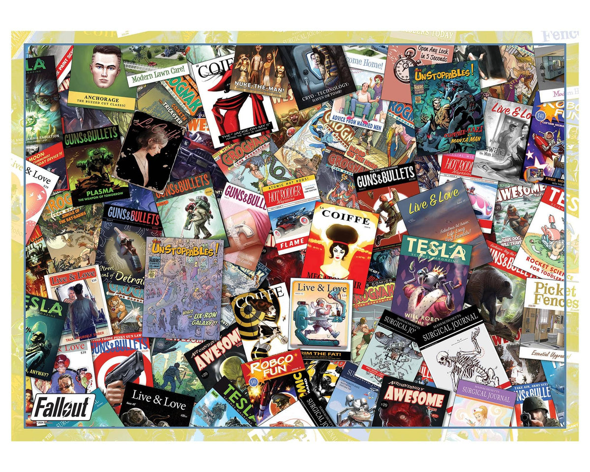 Fallout Covering the Cataclysm 1000 Piece Puzzle