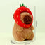 Capybara Plush Keychain – BIG Neck Hood Series