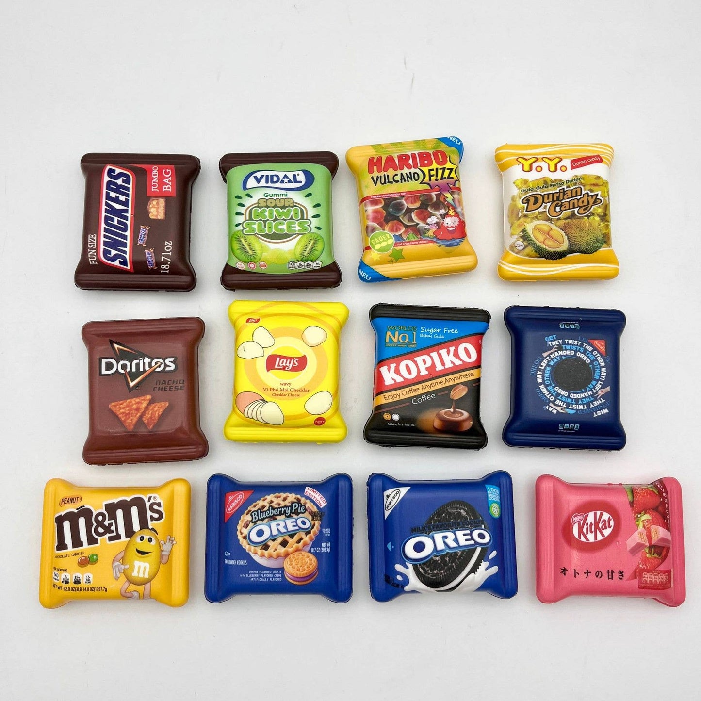 Super Soft PU Realistic Snack Bag Squeeze Toy-random color