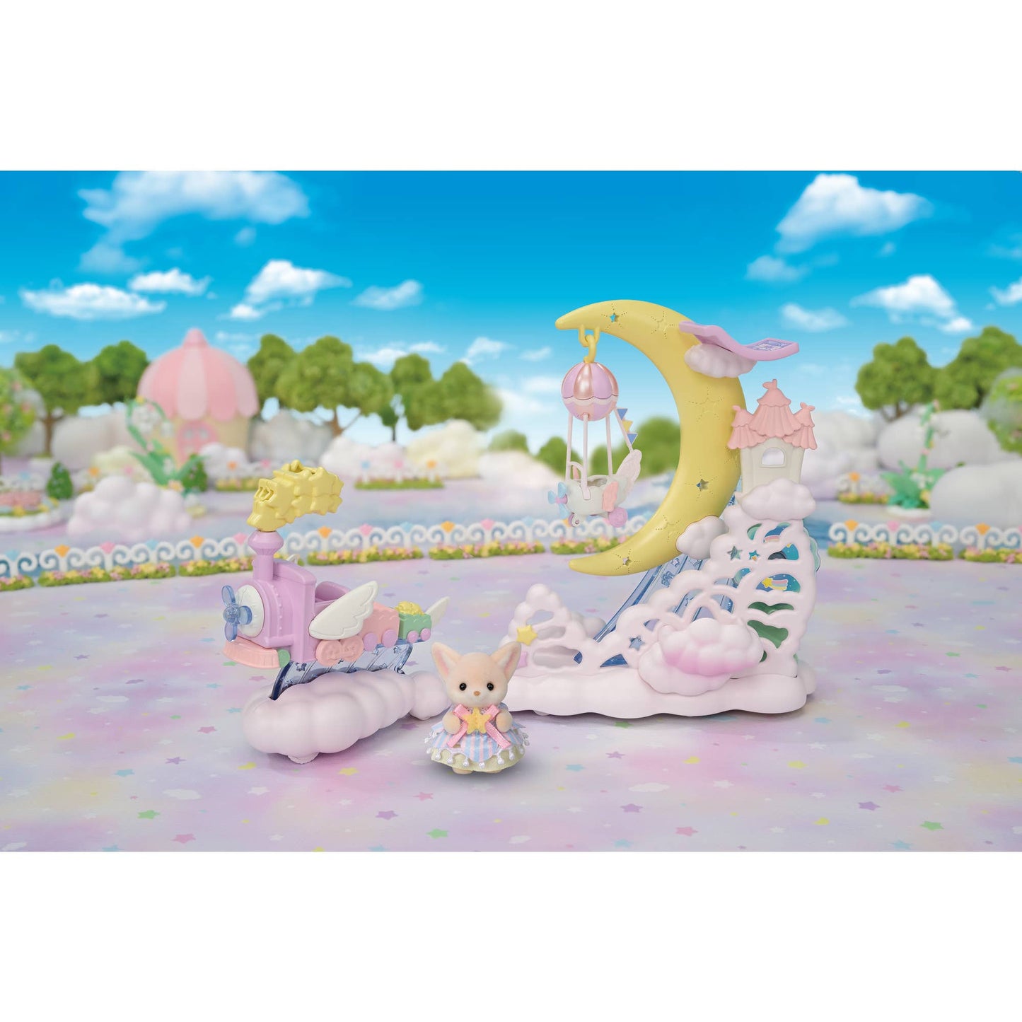 Calico Critters Daydream Train Playset, Doll Playset