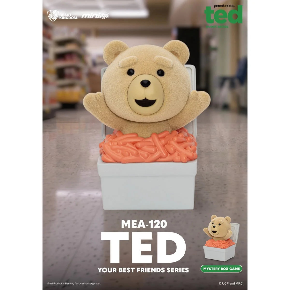 PRE-ORDER Beast Kingdom TED Your Best Friends Series Blind Box Single