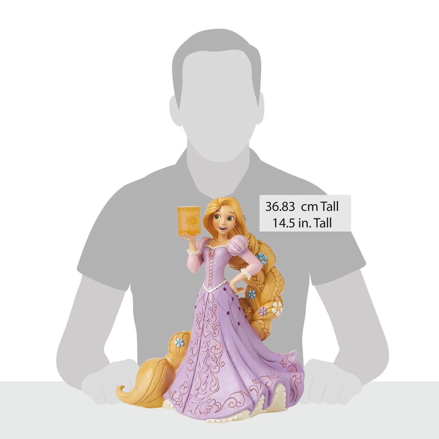 Enesco Disney Tangled Daring Dreamer Deluxe Rapunzel Statue