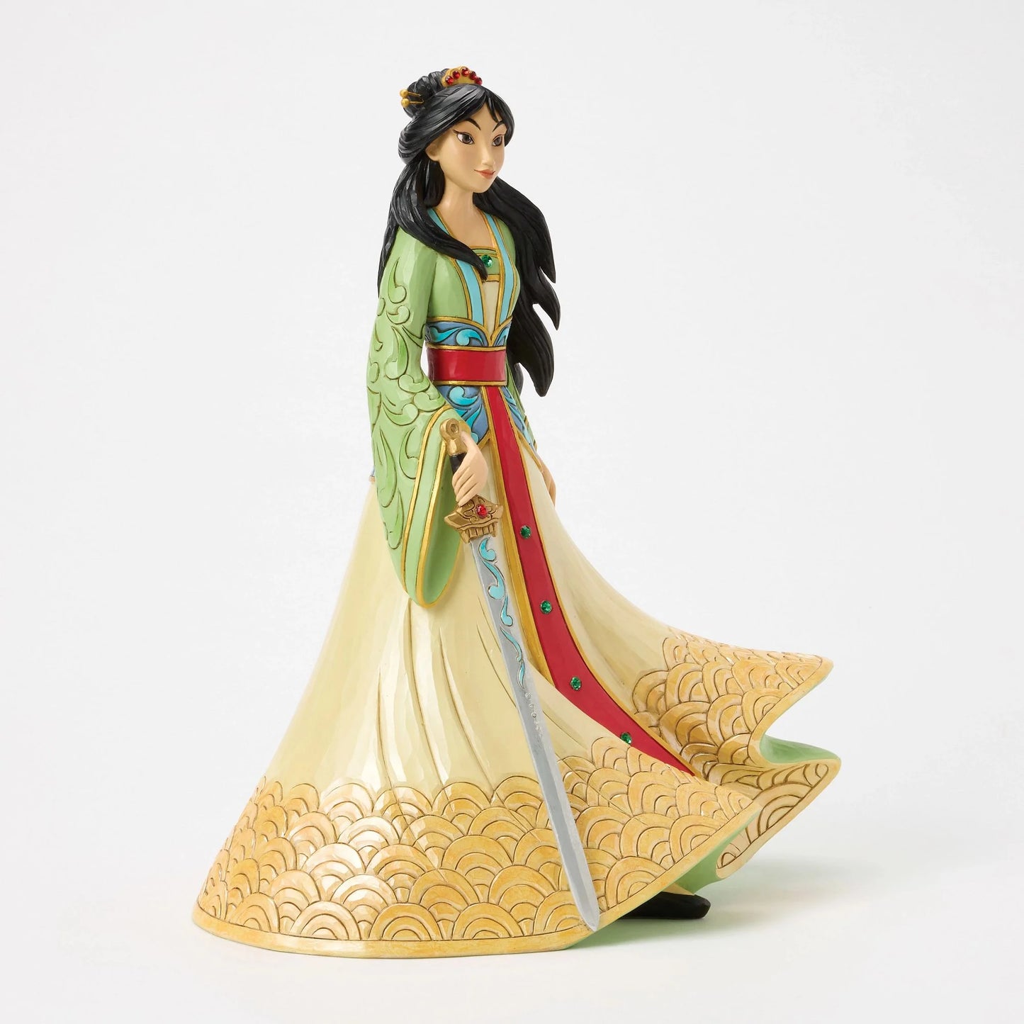 Enesco Disney Courage and Honor Princess Mulan Deluxe Statue
