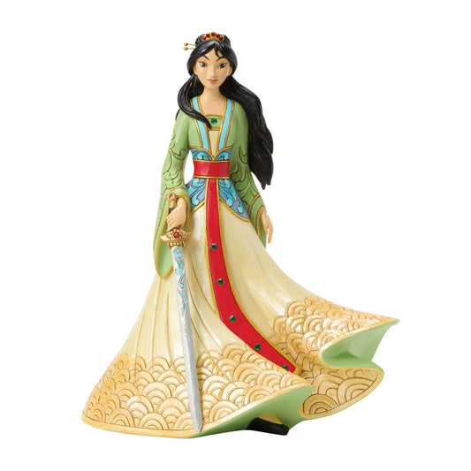 Enesco Disney Courage and Honor Princess Mulan Deluxe Statue