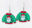 Acrylic CHRISTMAS winter Earrings