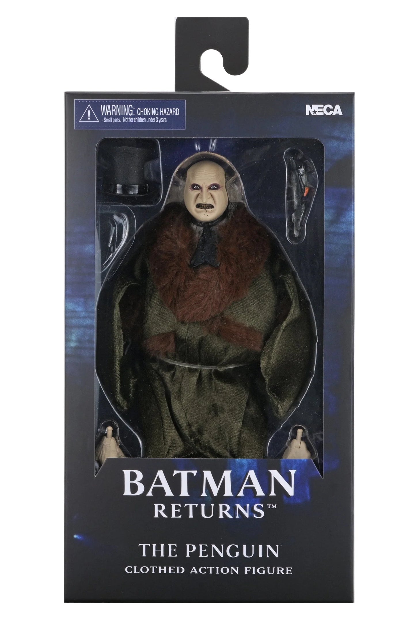 PRE-ORDER BATMAN RETURNS - 8 INCH SCALE CLOTHED ACTION FIGURE - THE PENGUIN